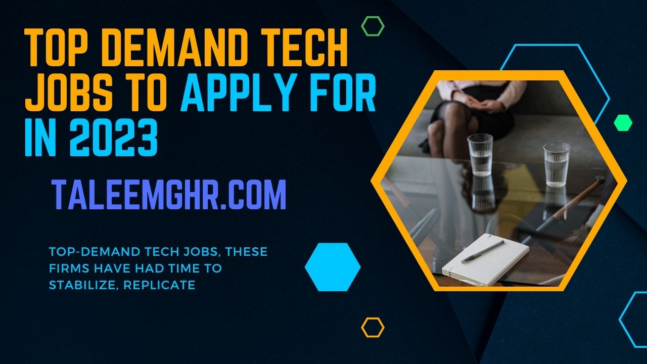 Top demand tech jobs to apply for in 2023